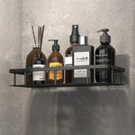 Bathroom Shelf Suction Mount Tool-Free Rust-Resistant Metal