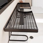 Bathroom Sink Shelf Organizer Over-Sink Ventilated Trays Tool-Free Setup