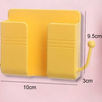 Bathroom Storage Organizer Double-Tier Self-Adhesive Wall-Mounted