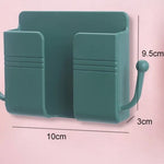 Bathroom Storage Organizer Double-Tier Self-Adhesive Wall-Mounted