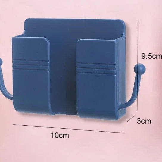 Bathroom Storage Organizer Double-Tier Self-Adhesive Wall-Mounted