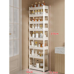 Bathroom Storage Shelf Slim 3-Tier Freestanding Organizer