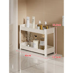 Bathroom Storage Shelf Slim 3-Tier Tool-Free