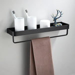 Bathroom Wall Shelf Aluminum Wall-Mounted Corrosion-Resistant