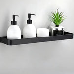 Bathroom Wall Shelf Aluminum Wall-Mounted Corrosion-Resistant