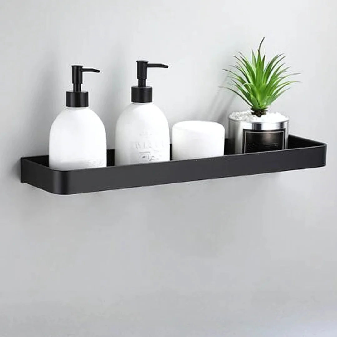 Bathroom Wall Shelf Aluminum Wall-Mounted Corrosion-Resistant