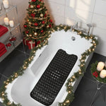Bathtub Mat Non-Slip Suction Cups Quick-Drain Design