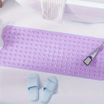 Bathtub Mat Non-Slip Suction Cups Quick-Drain Design
