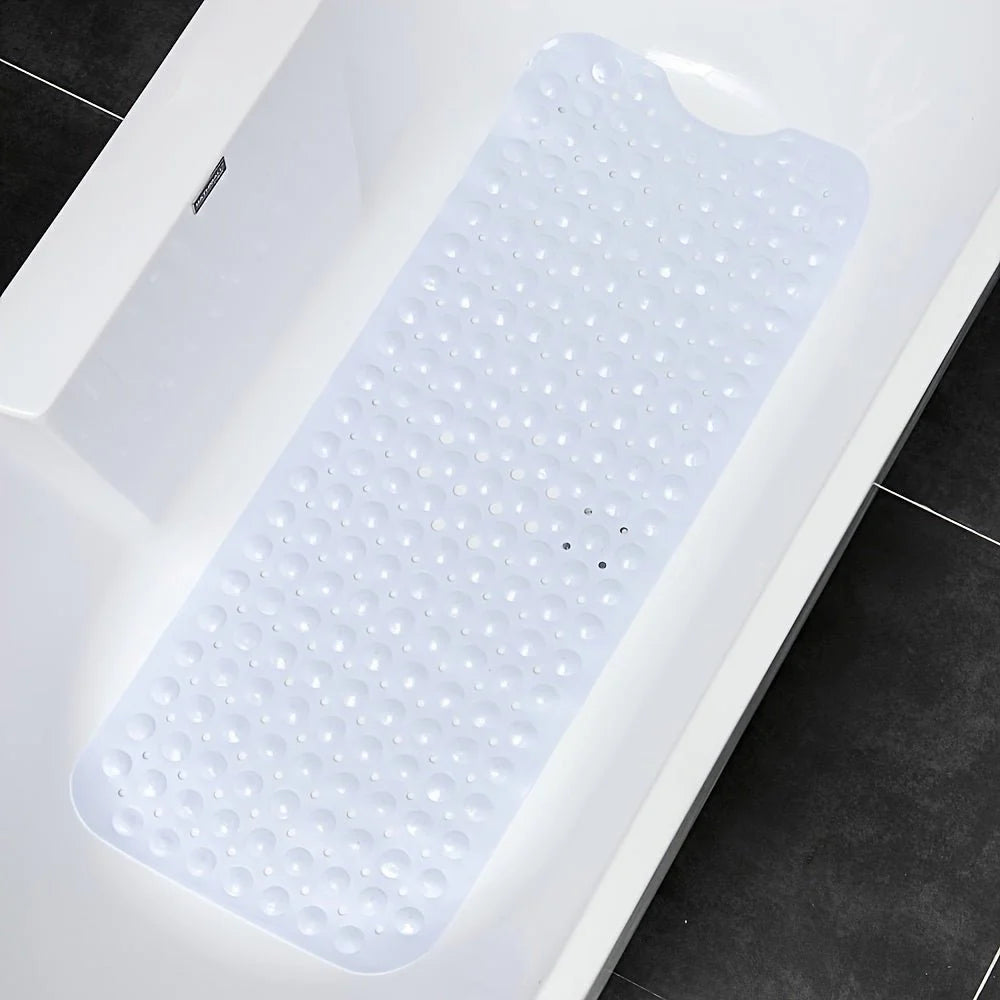 Bathtub Mat Non-Slip Suction Cups Quick-Drain Design