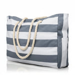Beach Bag Extra-Large Water-Resistant Foldable with Zipper Closure