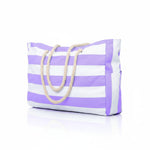 Beach Bag Extra-Large Water-Resistant Foldable with Zipper Closure