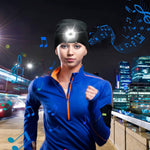 Beanie Bluetooth 5.0 Headphones 8-Hour Battery & Detachable LED