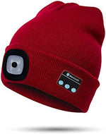 Beanie Bluetooth 5.0 Headphones 8-Hour Battery & Detachable LED