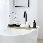 Beauty Organizer Tray Metal With Removable Standing Mirror