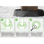 Bed Bug Interceptor Set Chemical-Free Reusable 4-Pack