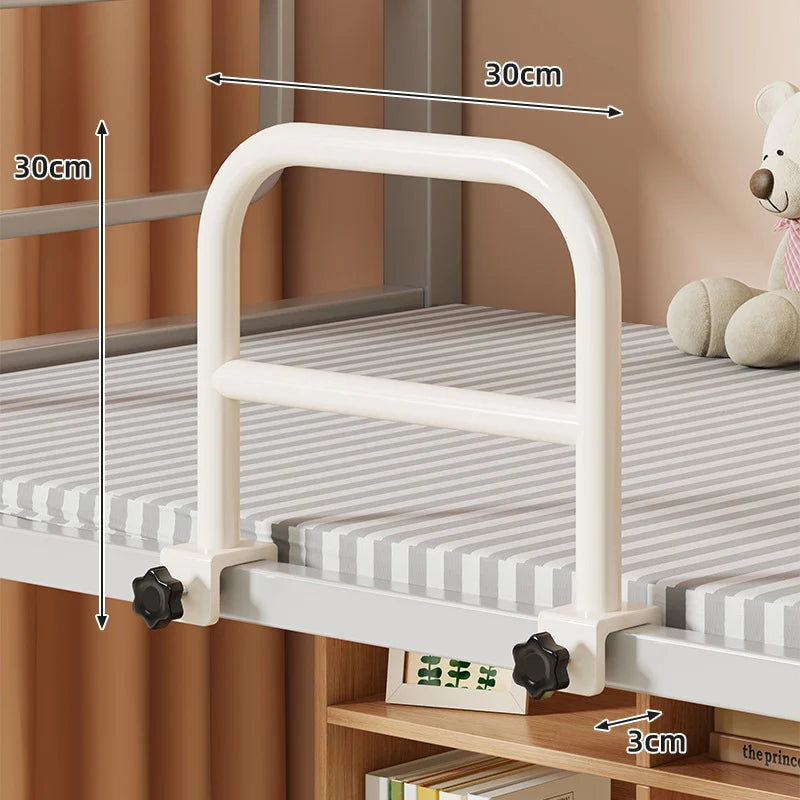 Bed Guard Rail Tubular Metal Tool-Free Clamp-On