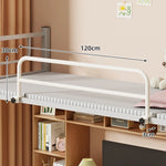 Bed Guard Rail Tubular Metal Tool-Free Clamp-On