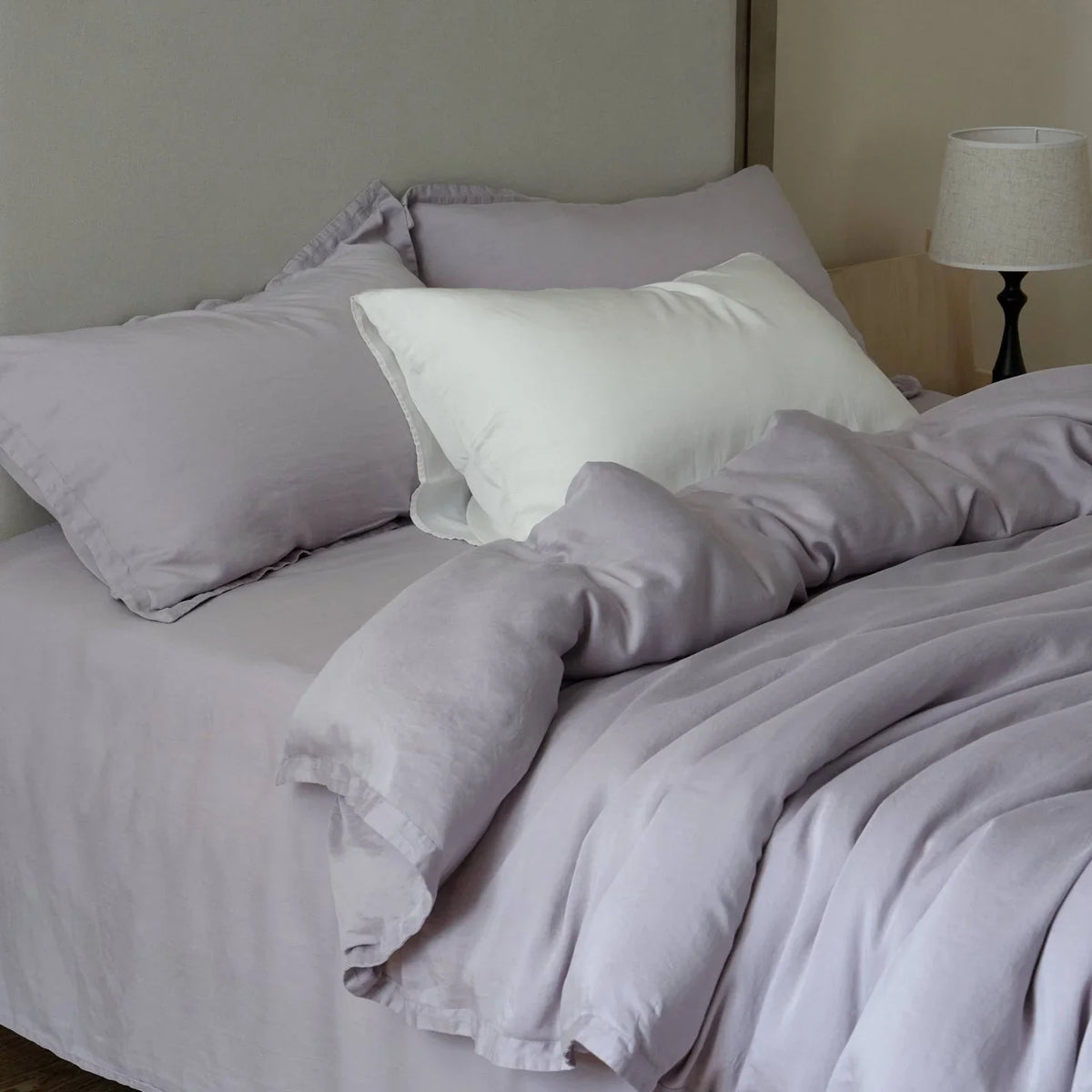 Bed Linen Set Lyocell Satin-Soft Moisture-Wicking