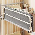 Bed Safety Rail Padded Clamp-On No-Drill Installation