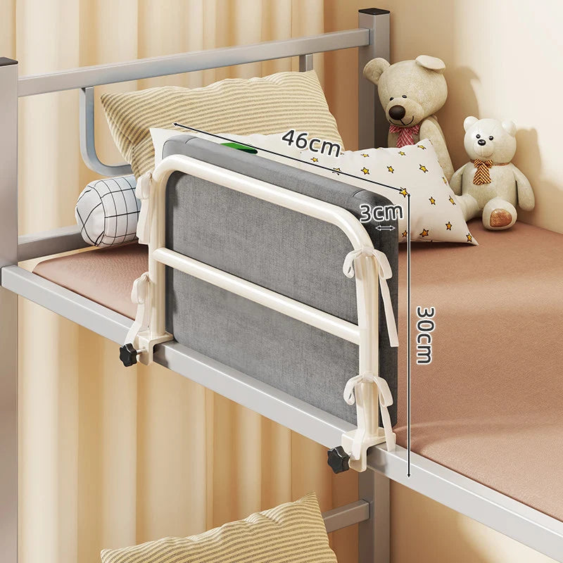 Bed Safety Rail Padded Clamp-On No-Drill Installation
