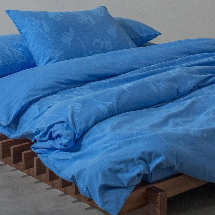 Bed Sheet Set Pure Cotton Jacquard Fade-Resistant