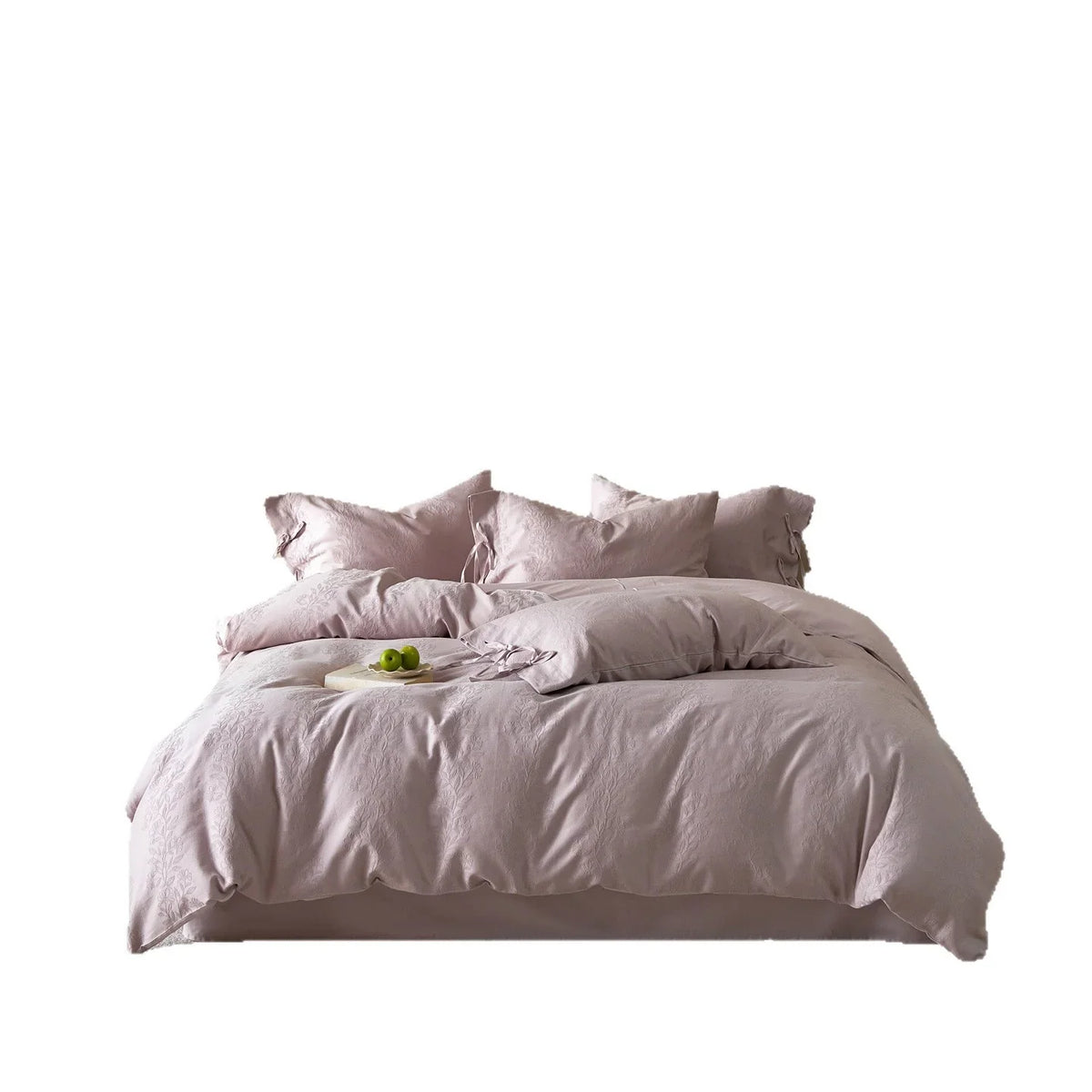 Bedding Set 100% Cotton Jacquard Breathable 4-Piece