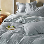 Bedding Set 100% Cotton Jacquard Breathable 4-Piece