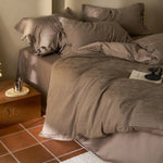 Bedding Set 100% Cotton Jacquard Breathable 4-Piece