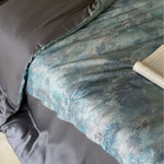 Bedding Set 4-Piece Breathable Cotton Satin Skin-Friendly