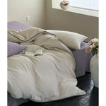 Bedding Set Breathable Cotton-Linen Moisture-Regulating