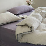 Bedding Set Breathable Cotton-Linen Moisture-Regulating