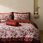 Bedding Set Breathable Cotton-Linen Reversible