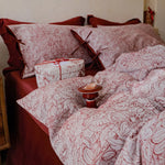 Bedding Set Breathable Cotton-Linen Reversible