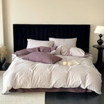 Bedding Set Breathable Cotton Percale Natural Crinkle