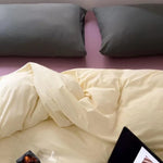 Bedding Set Breathable Cotton Percale Voluminous Quilting