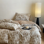 Bedding Set Breathable Cotton Reversible Hypoallergenic