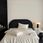 Bedding Set Breathable Cotton Satin Butterfly Embroidery