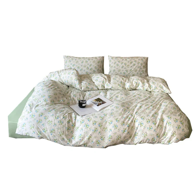 Bedding Set Cotton Breathable & Thermoregulating Botanical Print