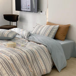 Bedding Set Cotton Percale Breathable Embroidered