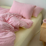 Bedding Set Cotton Percale Breathable Reversible Duvet