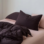 Bedding Set Cotton Percale Breathable Reversible Duvet