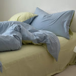 Bedding Set Cotton Percale Breathable Reversible Duvet
