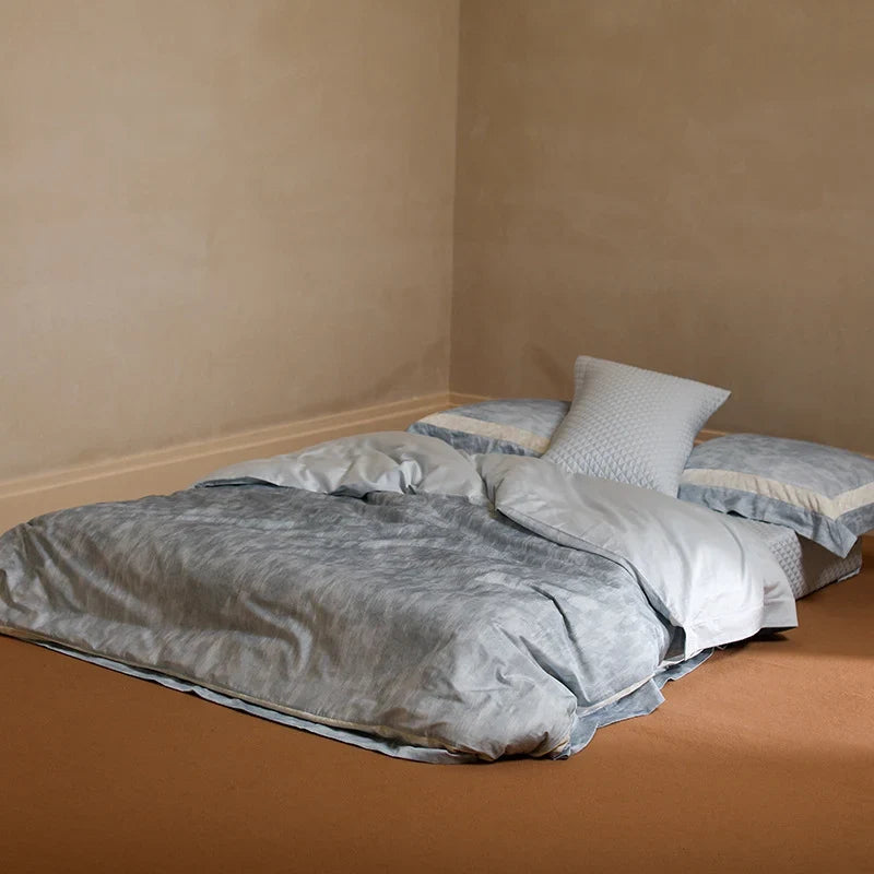 Bedding Set Cotton Percale Breathable Ruffle Four Piece