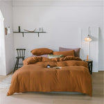Bedding Set Cotton Percale Temperature Regulating Wrinkle Resistant