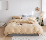 Bedding Set Cotton Percale Temperature Regulating Wrinkle Resistant