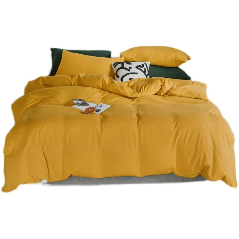 Bedding Set Cotton Percale Temperature Regulating Wrinkle Resistant