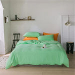 Bedding Set Cotton Percale Temperature Regulating Wrinkle Resistant