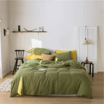 Bedding Set Cotton Percale Temperature Regulating Wrinkle Resistant