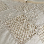 Bedding Set Cotton Quilted Ruffle 4-Piece