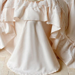 Bedding Set Cotton Ruffled Floral Duvet Cover & Pillowcases